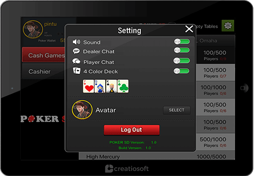 poker game testing services